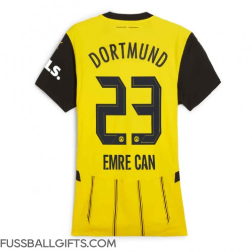Borussia Dortmund Emre Can #23 Fußballbekleidung Heimtrikot Damen 2024-25 Kurzarm